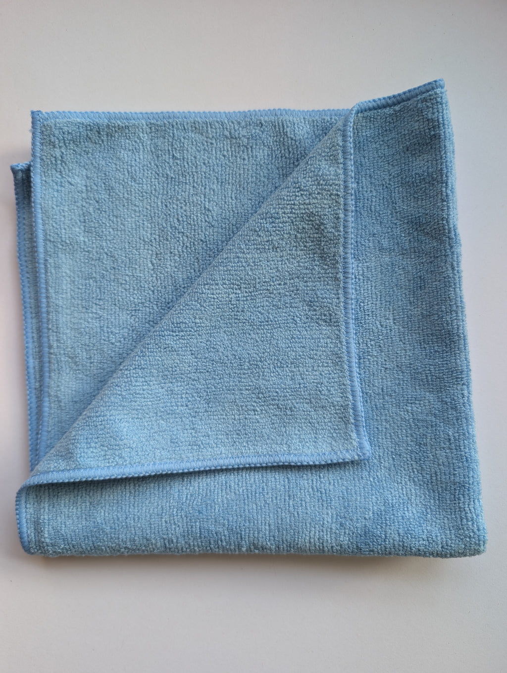 CleanBow premium microfibre cleaning cloths 40x40cm in blue