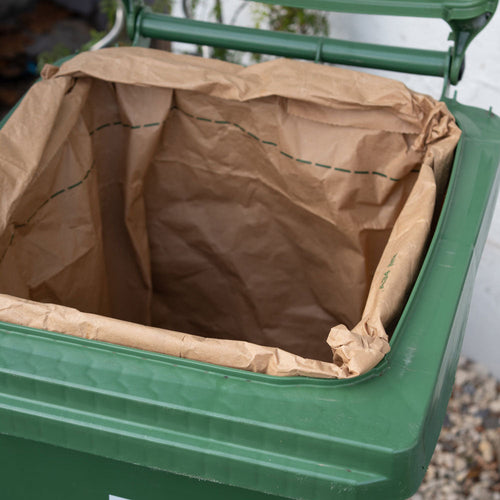 240L Home Compostable Wheelie Bin Liners (Pack of 3)
